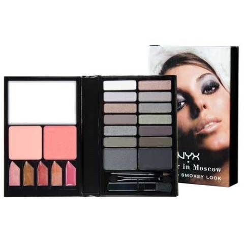 Nyx Winter in Moscow Silver Gray Smokey Look